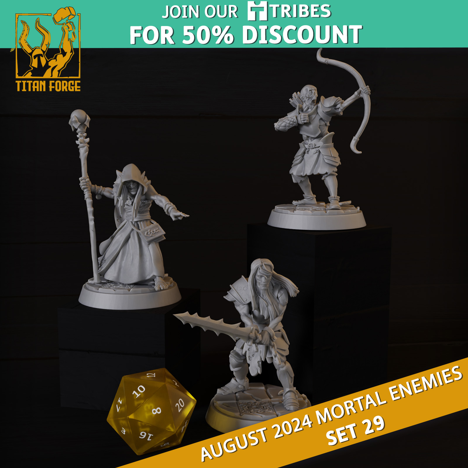 Revenants - RPG Monster DnD 5e - Mortal Enemies Set 29